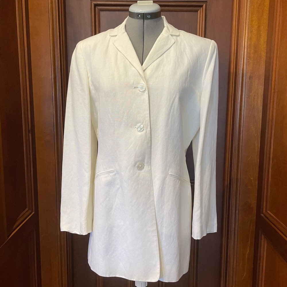 Ann Taylor Cream Blazer